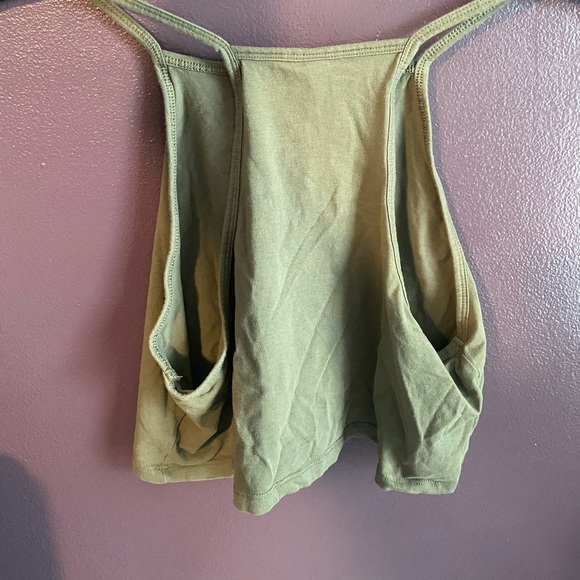 Green tank top - Picture 2 of 2